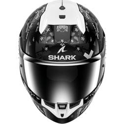 SHARK Helmets Skwal i3 Hellcat, Full-face helmet, Black-Chrome-Silver KUS