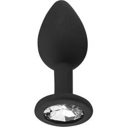 Sinful Jewel Silikon Analplugg Small Black Black