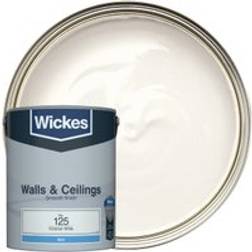 Wickes Vinyl Matt Emulsion Victorian Wall Paint White