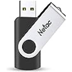 Netac 64GB USB 2.0 Flash Drive, Swivel Design Memory Sticks, Pen Drive, Usb Sticks for Data Storage, Zip Drive and jump Drive