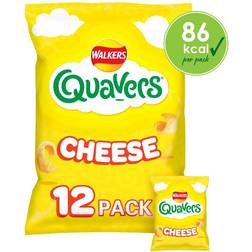 Walkers Quavers Cheese Multipack Snacks Crisps 16g 12pack