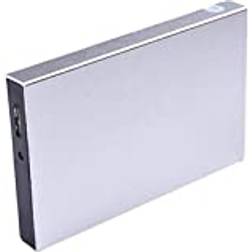 ZUEN Extern hårddisk HDD 2 tb 750 GB/250 gb, 2,5 tum metall bärbar USB 3.0 mobil hårddisk, lämplig för Pc, stationär dator, bärbar dator, Ps4, Xbox One, Macbook, Smart TV 80 GB, silver