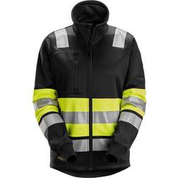 Snickers High-Vis Class 1 Full-Zip Jacket - High Vis Yellow/Black
