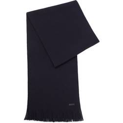 Boss Black Albas Wool-Knit Scarf
