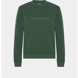 Copenhagen Bamboo Grøn sweatshirt med logo