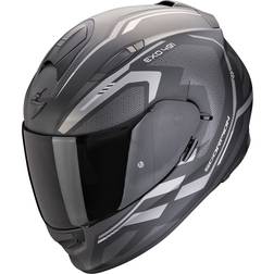 Scorpion EXO-491 Kripta Integralhjälm - Mattsvart/Silver