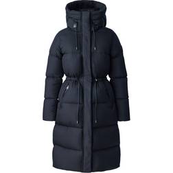 Mackage Ishani City Long Down Quilted Coat - Black