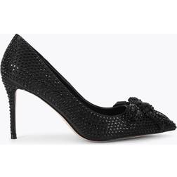 Kurt Geiger London Women's Court Heels Black Fabric Belgravia