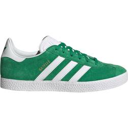 adidas Junior Gazelle - Green /Cloud White /Gold Metallic