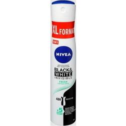 Nivea Svart & Vit Fresh Deodorant Spray 200 ml Set of 6