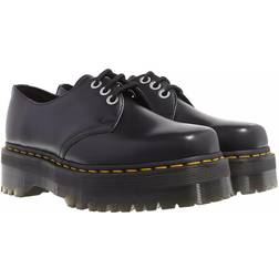 Dr. Martens Flade Sko - Sort Poleret Glat