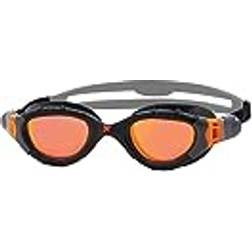 Zoggs Predator Flex Titanium Schwarz Orange Schwimmen Größe Regular Regular