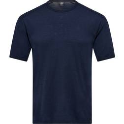 JBS T-shirt 100% merino uld til mænd, navy