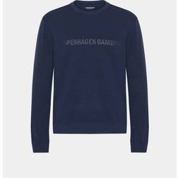 Copenhagen Bamboo Navy sweatshirt med logo