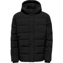 Only & Sons Cayson Puffer Jacket - Black