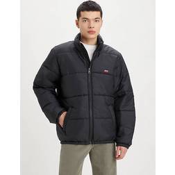 Levi's Sunset Short Puffer Jacket Uomo - Jet Black