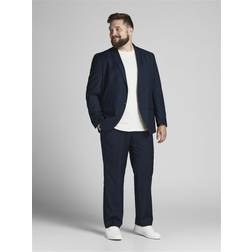 Jack & Jones Plus Slim Fit Kostym Blå