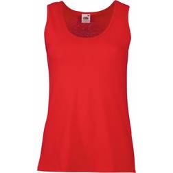 Fruit of the Loom Lady Valueweight Vest - Red