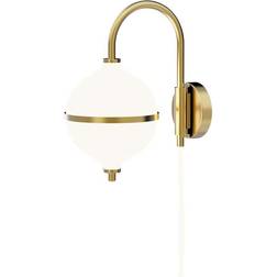 Rebello Decor Eternal Moonlight Small Coated Brass/Opal/White Wall light 15cm