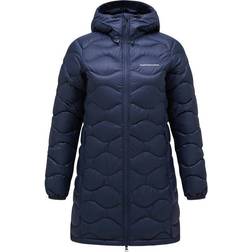 Peak Performance Helium Down Parka Women's - Blue Shadow