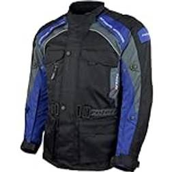 Roleff Motorradjacke mit CE Protektoren Regenmembrane Thermofutter Textil Motorrad Jacke Herren, Unisex