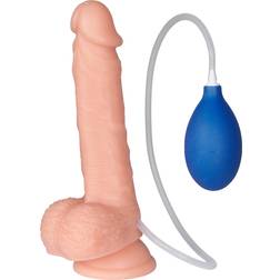 Willie City Klassisk Realistisk Sprutdildo 21 cm Nude Nude
