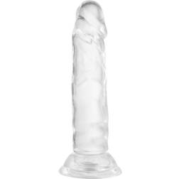Willie City Klar Realistisk Dildo med Sugpropp 13 cm Clear Clear