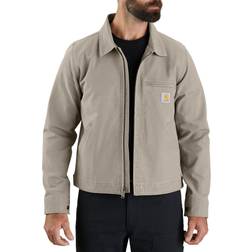 Carhartt Relaxed Fit Rugged Flex Duck Detroit Jacket - Desert Des