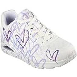 Skechers Sneaker Low Uno Spread The Love - Violetblå/Lyselilla/Hvid