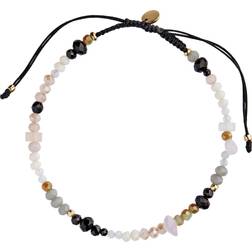 Stine A Plan Børnefonden Shades Bracelet SOFT COLORS/BLACK OSIZE