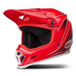 Bell Offroad-helm mx-9 mips zone gloss red Rote