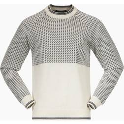 Bergans Herren Alvdal Wool Pullover weiss