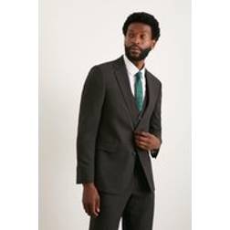 Burton Slim Fit Charcoal Essential Suit Jacket 42S