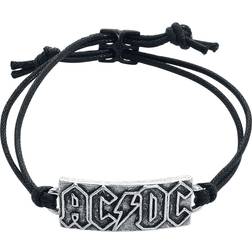 AC/DC Logo Bracelet black