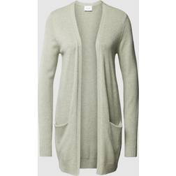 Vila Open Long Sleeve Knit - Grønn