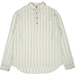 Studio Total Linen Popover Shirt - White