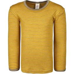 ENGEL Natur Kinder Unterhemd L/S Merino base layer 104, yellow