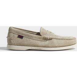 Sebago Dan Suede Loafer - Brown/Taupe