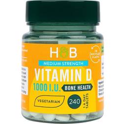 Holland & Barrett Vitamin D, Variationer 25mcg 240 240 st