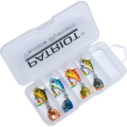 Patriot Twisty Tail Spinner 16 g sortiment 4 st/pkt NYHETSFÄRGER 2024