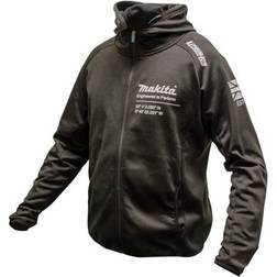 Makita LXT Zip Up Sports Hoodie Jacket - Black