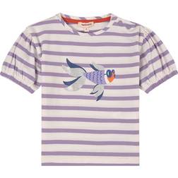 Catimini Striped T-shirt - Purple