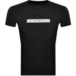 Armani Emporio Lounge Logo T-shirt - Black