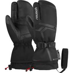 reusch Down Spirit GTX Lobster Ski Gloves - Black Silver