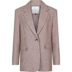 Neo Noir Gaby Structure Blazer - Sand Melange