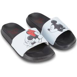 Minnie Mouse Disney Mickey & Sharing Kiss Womens Flip Flop Slides