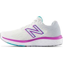 New Balance Fresh Foam 680v7 Running Shoes White Woman