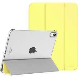 MoKo iPad 10th Generation Case 2022, Slim Stand Translucent Back Shell Smart Cover