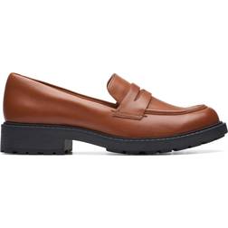 Clarks Orinoco2 Penny Loafer Dark Tan Lea