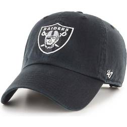 47 Brand Las Vegas Raiders Clean Up Adjustable Hat One Black